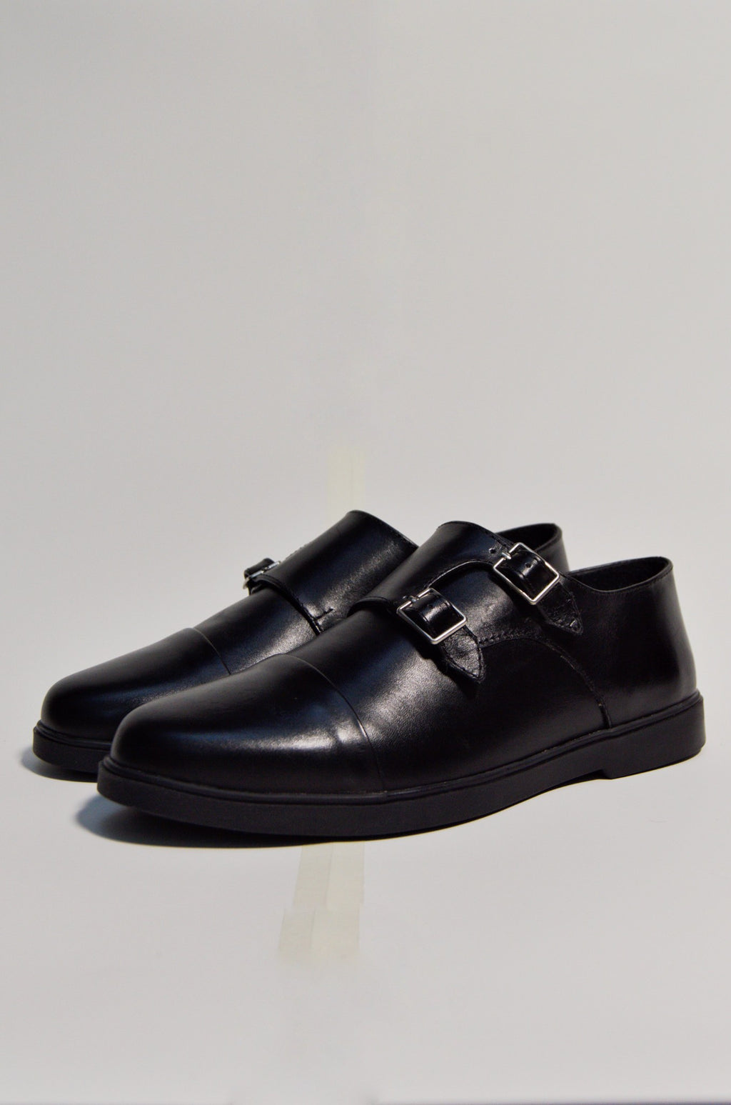 Edwardian Double Monk - Black